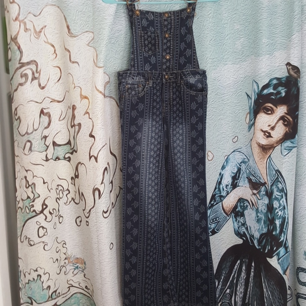 Adorable girls overalls
